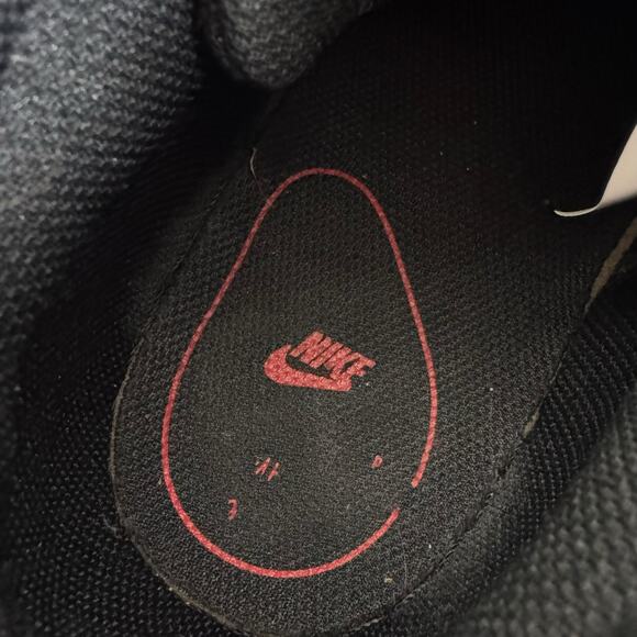 Nike Court Vision Mid DM8682-001 University Red Black Bred Shoes Mens Size 10.5 - Picture 7 of 9